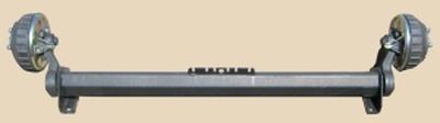 Beam Axle: 9AR, 110 Tube, 1800kg, 5 stud, FF 2060mm