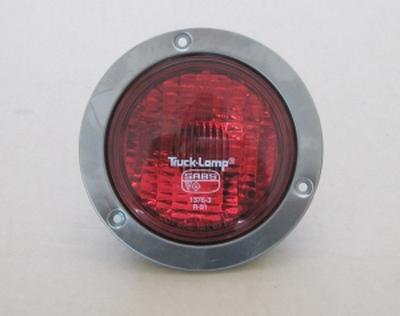 Light - Round red (Horsebox old)
