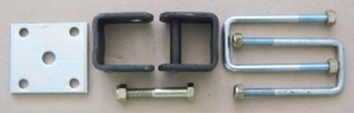 Shackle Set complete (Light Duty) 40mm SQ